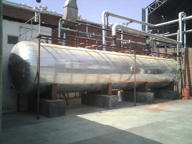Process tanks in boilers