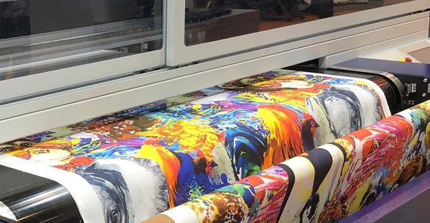 Printing process in Textile Industry
